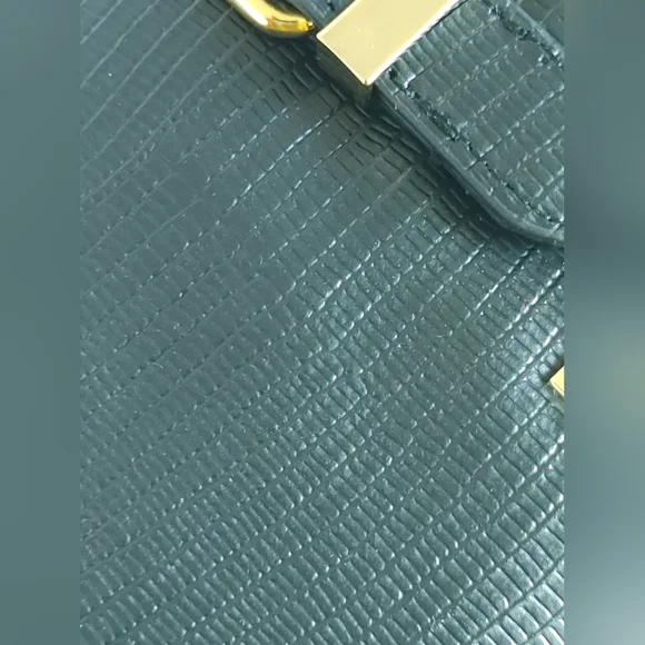 Joy Mangano Womens Leather Double Zipper Wallet Large Black - Picture 10 of 13